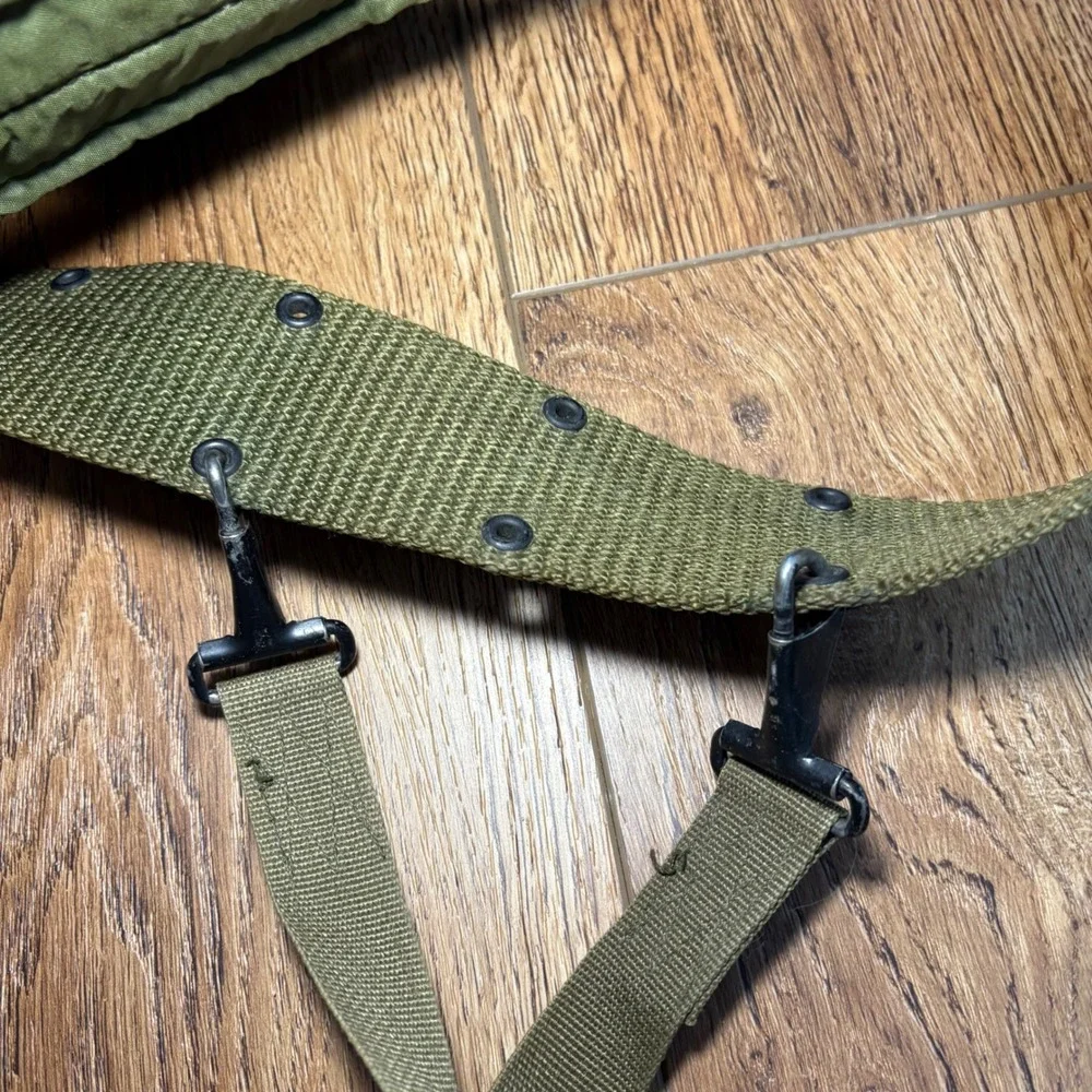 VTG US Military‎ ALICE Load Bearing Web Gear Belt Suspenders Canteen Pouch Set